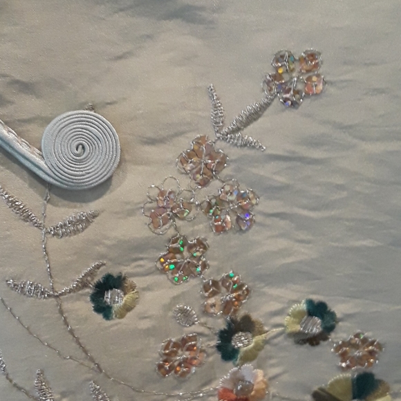 NWOT Vintage Silk Jacket - Picture 3 of 5